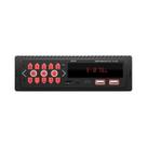 Rádio Multimídia Para Carro BQCC 1Din MP3 Com Luzes De 7 Cores, Bluetooth, USB, TF, AUX
