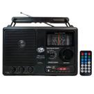 Rádio Portátil 7 Faixas Pilha Motobras e Eliminador de Pilha