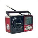 Rádio Portátil Am Fm A Pilha E Energia Usb Bluetooth