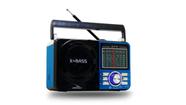 Rádio Portatil Am Fm Caixa De Som Pendrive Portátil Mp3