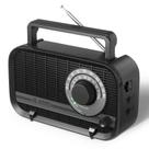 Radio Portátil Audiocrazy AM FM con Bluetooth 5.0 - Negro