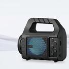 Rádio Portátil Bluetooth Painel Solar Rádio com lanterna FM AM SW USB TF