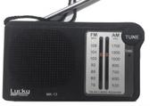 Radio Portátil Bolso AM FM Fone De Ouvido