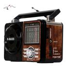 Rádio Portátil Com Bluetooth e Lanterna Am Fm A Pilha E Energia Usb Bivolt 110v/220v Envio Rápido