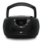 Rádio Portátil com CD hPlay Gummy P16 Boombox Preto Rádio Portátil com CD hPlay Gummy P16 Boombox Preto