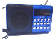 Rádio Portátil Digital Fm Bluetooth Usb Recarregável - Ltomex