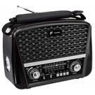 Rádio Portátil F Sound, FS-1631BT, Bluetooth e USB