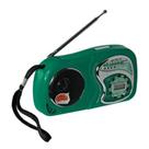 Radio portatil fm/am com relogio retro kapbom - k-2019