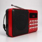 Rádio Portátil FM Bluetooth Entrada SD Recarregável Aiker MTJ-2006 Rádio Portátil FM Bluetooth Entrada SD Recarregável Aiker MTJ-2006