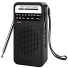 Rádio portátil Goodes AM/FM Transistor 2AA operado por bateria