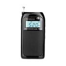 Rádio Portátil Mini Para Idosos RETEKESS PR12 FM AM USB Receptor Mp3 Com Tela Retroiluminada E