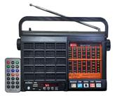 Radio portátil motobras usb recep. 7xs rm-pu32ac usb sd