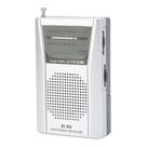 Rádio portátil Naroote AM FM, alimentado por bateria, de longo alcance