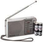 Rádio Portátil Panasonic RFP-150D AM/FM - Prata Rádio Portátil Panasonic RFP-150D AM/FM - Prata