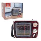 Rádio Portátil Retro Bluetooth Am/Fm Ka-8078 Kap Novo - Kapbom