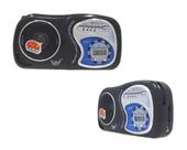 Rádio Portátil Retro Fm/am Com Relógio Digital A-2019