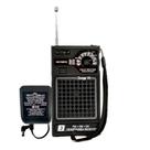Rádio portátil rm-psmp32 motobras com eliminador de pilha