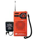 Rádio portátil rm-psmp32 motobras com eliminador de pilha