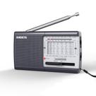 Rádio portátil XHDATA D219 AM/FM com forte recepção cinza Rádio portátil XHDATA D219 AM/FM com forte recepção cinza