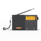 Rádio portátil XHDATA D808 AM FM SW LW Air Band SSB RDS Cinza