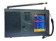 Rádio Portável 7 Faixas RM-PFT71AC Preto Motobras Rádio Portável 7 Faixas RM-PFT71AC Preto Motobras