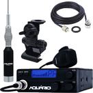 Rádio Px 40 Canais Homologado Rp-40 Antena Móvel Px 1,23 metros B-2080 Suporte Bi-Articulado Porta Malas Cabo Coaxial 5,5 Metros M-802K
