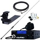Radio Px 40 Canais Mini Argentina Black Camionete Carroceria Caminhonete Parafusos Fixação