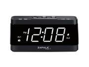 Rádio-relógio despertador ZAPALA expert com alarme duplo e carregador USB
