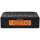 Rádio-relógio Sangean RCR-5 Digital AM/FM com alarme duplo preto