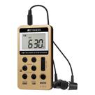 Rádio Retekess V112 AM FM portátil com bateria recarregável