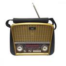 Rádio Retro 3W Bluetooth 5.1 com Lanterna Altomex JD-107