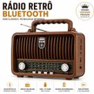 Radio Retro Bluetooth Vintage Antigo Portátil Som Alto USB TF Card AM FM SW Bateria Recarregável Radio Retro Bluetooth Vintage Antigo Portátil Som Alto USB TF Card AM FM SW Bateria Recarregável