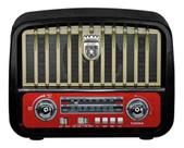 Rádio retrô inova am/fm/sw 3 bandas com reprodutor usb/sd/tf - rad8394