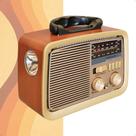 Rádio Retrô Portátil AM/FM Bluetooth Bateria Recarregável Lanterna Bivolt Modelo 3188