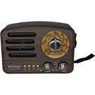 Rádio Retro Portatil com Bluetooth 3 Bandas - Livstar