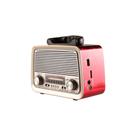 Rádio Retro Vintage Am Fm Sw Usb Bluetooth Bateria Recarregavel Aux Sd - lanterna - Tribo