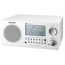 Radio Sangean WR-2WH AM/FM-RBDS Armário de madeira branco