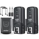 Rádio sem fio Flash Trigger Godox CT-16 para Canon Nikon Sony