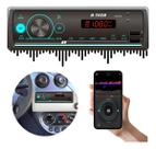 Rádio Som Automotivo Som Mp3 Compativel App 2 entrada Usb Bluetooth PenDrive Rádio Som Automotivo Som Mp3 Compativel App 2 entrada Usb Bluetooth PenDrive