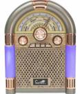 Rádio Vintage Retrô 3 Bandas Fm Am Sw Bluetooth Usb Cartão