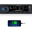 Rádio viva-voz Bluetooth UNITOPSCI Single Din para carro