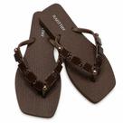 Rafitthy Chinelos Feminino Bronze - BRONZE