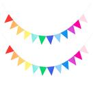 Rainbow Banners LOVENJOY Montou Feltro de 2 x 7 pés para festa Rainbow Banners LOVENJOY Montou Feltro de 2 x 7 pés para festa