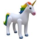 Rainbow Unicorn Jet Creations inflável em pé 76 cm Rainbow Unicorn Jet Creations inflável em pé 76 cm