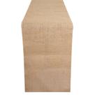 RAJRANG Trilho de Mesa de Juta em Rolo Longo de Tecido de Estopa para Festa, Sala de Jantar, Cozinha e Decoração de Outono (Natural, C-1800 x L-12)