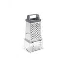 Ralador 4 Faces Com Coletor Top Pratic 20,5 Cm - Brinox - Brinox Ralador 4 Faces Com Coletor Top Pratic 20,5 Cm - Brinox - Brinox