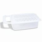 Ralador com Pote 1300ml Ralador com Recipiente Acoplado, Plástico Resistente, Prático e Multifuncional Ralador com Pote 1300ml Ralador com Recipiente Acoplado, Plástico Resistente, Prático e Multifuncional