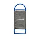 Ralador de Inox de Uso Manual 3 Faces Para Alimentos C/Apoio COR:Azul
