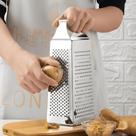 Ralador De Queijo Inox Fatiador De Legumes Manual Ralador De Queijo Inox Fatiador De Legumes Manual