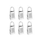 Ralador de Queijo Mini Inox Pequeno Raspas de Limao 6un
